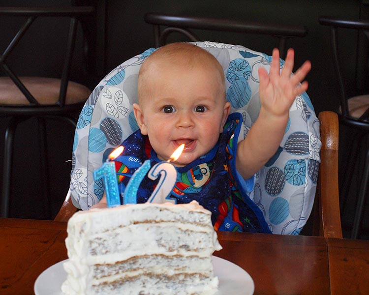 A Half Cake for a Half Birthday